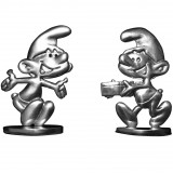 Tin figurine The classic joke of the Jokey Smurf