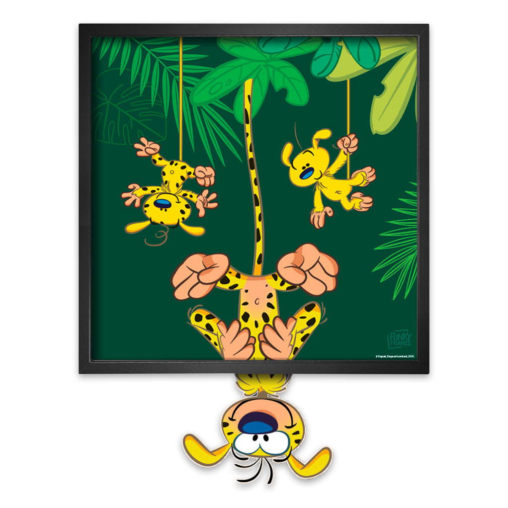 André Franquin Funky Frames : Marsupilami, Great escape