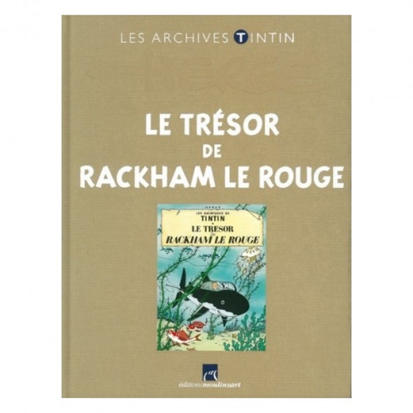Book Tintin's archives, Red Rackham's Treasure (french Edition)