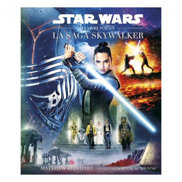 Pop-up book Star Wars : The Skywalker saga (french Edition)