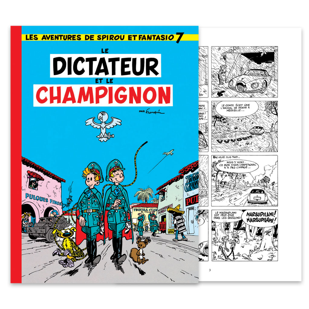 Spirou, Le Dictateur et le Champignon - NB - Hennebelle - principal