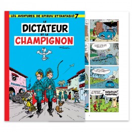 Spirou, Le Dictateur et le Champignon - Couleur - Hennebelle