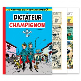 Spirou, Le Dictateur et le Champignon - Couleurs et fac-similé