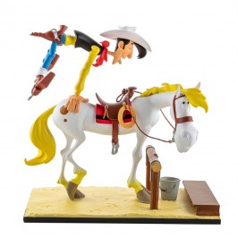 Lucky Luke et Jolly Jumper &quot;En avant Old Boy!&quot;