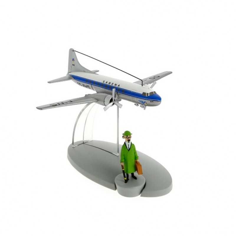 Figurine Tintin N°50 - L'Avion Santaero Des Picaros (Tintin Et Les Picaros) NEUF