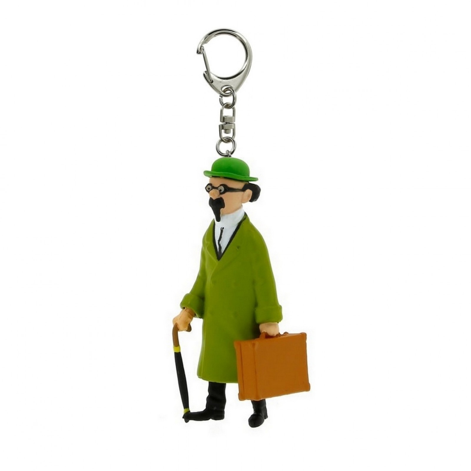 Keyring Tintin rocket Professor Calculus and his briefcase Keyrings