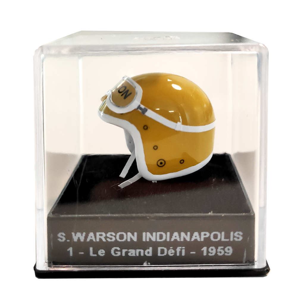 Mini casque Michel Vaillant - S.Warson Indianapolis 1