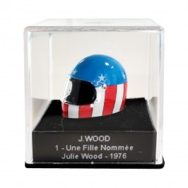 Mini casque Michel Vaillant - J. Wood 1