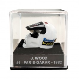 Mini casque Michel Vaillant - J. Wood 41