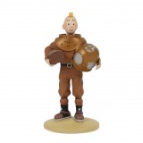 Figurine Tintin in a diving suit