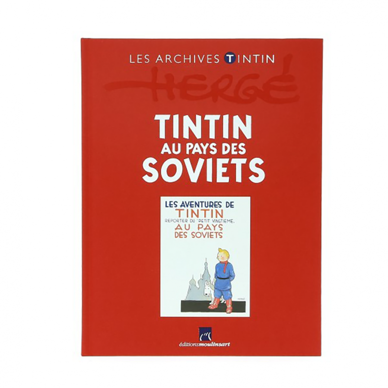 Book Tintin's archives, Tintin in the land of the Soviets (french