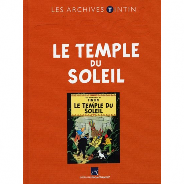 Book Tintin's archives, Prisoners of the sun (french Edition)