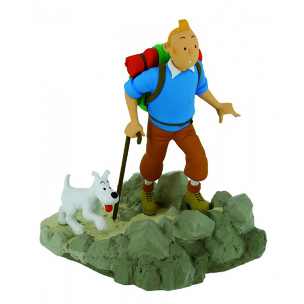 Figurine Tintin hiker