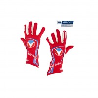 Gants pilote RRS Michel Vaillant Rouges Taille 12