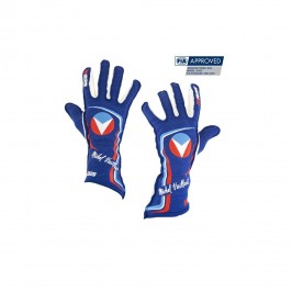 Gants pilote FIA RRS Michel Vaillant Bleus - Taille 12