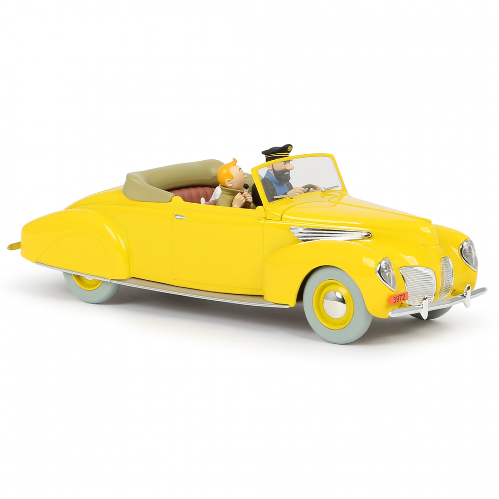 50 belles et chères voitures de Tintin…