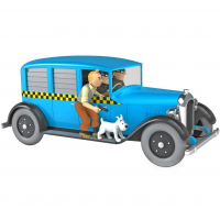 Les véhicules de tintin au 1/24 – Le taxi de Tintin en Amérique