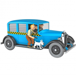 Les véhicules de tintin au 1/24 – Le taxi de Tintin en Amérique