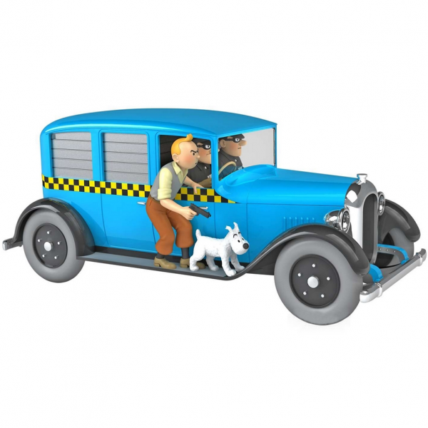 Les véhicules de tintin au 1/24 - Le taxi de Tintin en Amérique