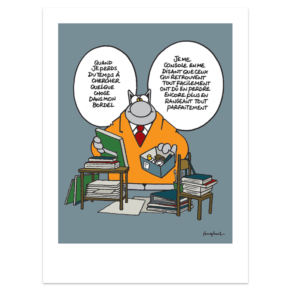 Serigraphie Le Chat Anniversaire Serigraphies Chez Le Chat De Geluck A L Achat Sur 9ᵉ Store