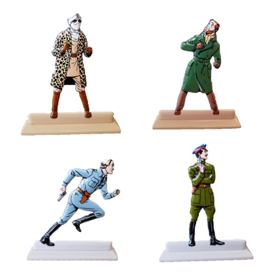 Figurine métal Blake et Mortimer - principal