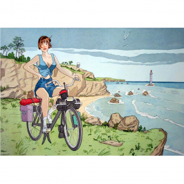 Jean pierre Gibrat, les vacances en Bretagne