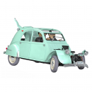 Les Véhicules de Tintin au 1/24 : La 2CV cassée des bijoux de la Castafiore - principal