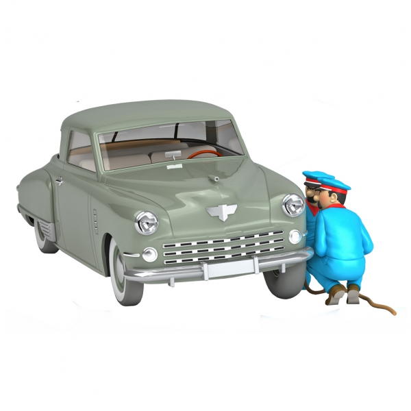 Les Véhicules de Tintin au 1/24 : La Studebaker du garage Simoun