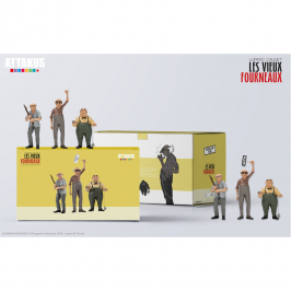 Coffret de trois figurines Les Vieux Fourneaux par Attakus