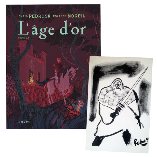 L’âge d’or – Tome 2 + dessin original de Cyril Pedrosa - principal