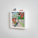 Funky Frames mini Boule et Bill - Hors-jeu - blanc - principal