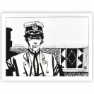 Sérigraphie Corto Maltese - Sous le signe - principal