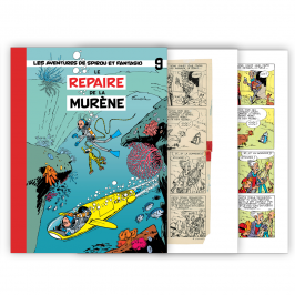 Spirou, Le repaire de la murène - Couleurs et fac-similé