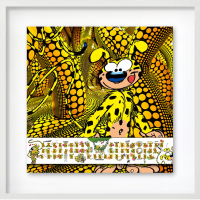 Toile Marsupilami par Stéphane Gautier