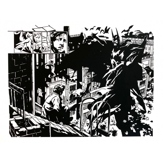 Sérigraphie Batman Créature de la Nuit - principal