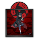 Tableau cadre - Naruto - Le Sharingan d'Itachi - principal