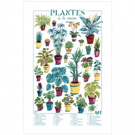 Sérigraphie Les plantes de la maison