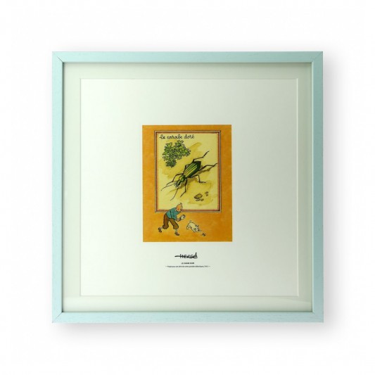 Fac-similé-Tintin et le Carabe doré - principal