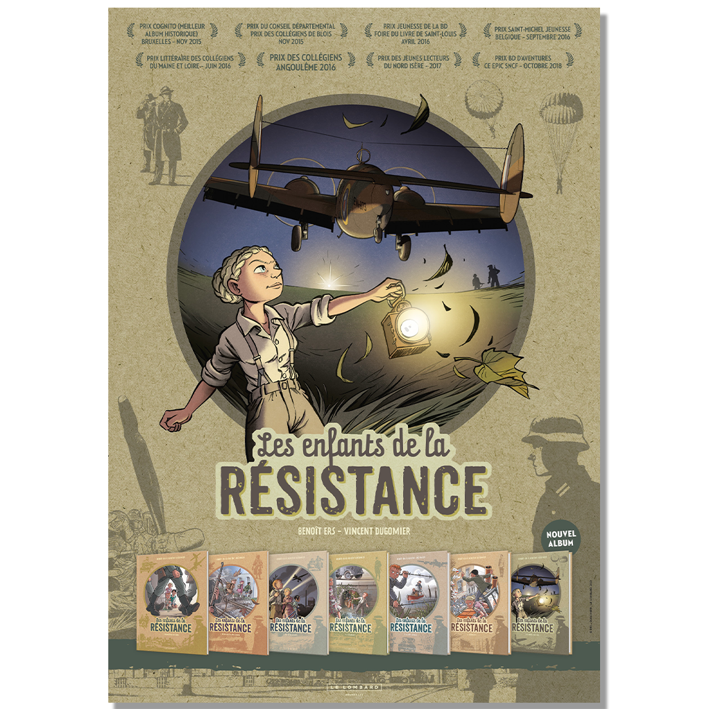 Bd Jeunesse Résistance Tome 7 Date De Sortie Affiche les Enfants de la Résistance T.7: Promotionnel BD chez Le