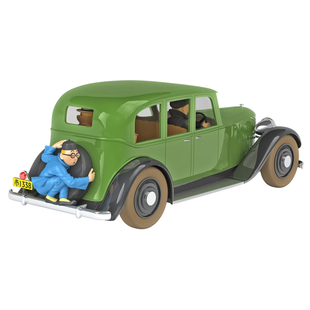 Les véhicules de Tintin au 1/24 - La Berline de Mitsuhirato du Lotus bleu - principal