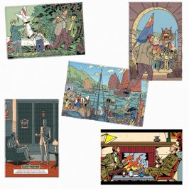 Pack Magnet Blake et Mortimer