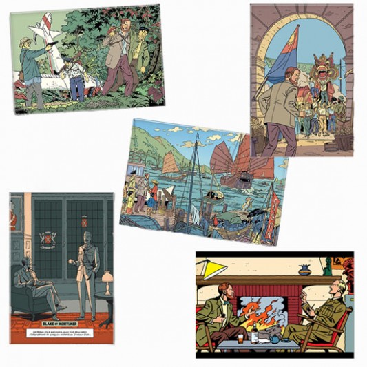 Pack Magnet Blake et Mortimer - principal