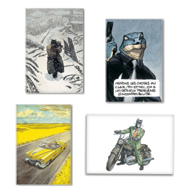 Pack Magnet Blacksad - On the road