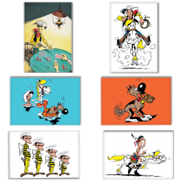 Pack Magnet Lucky Luke