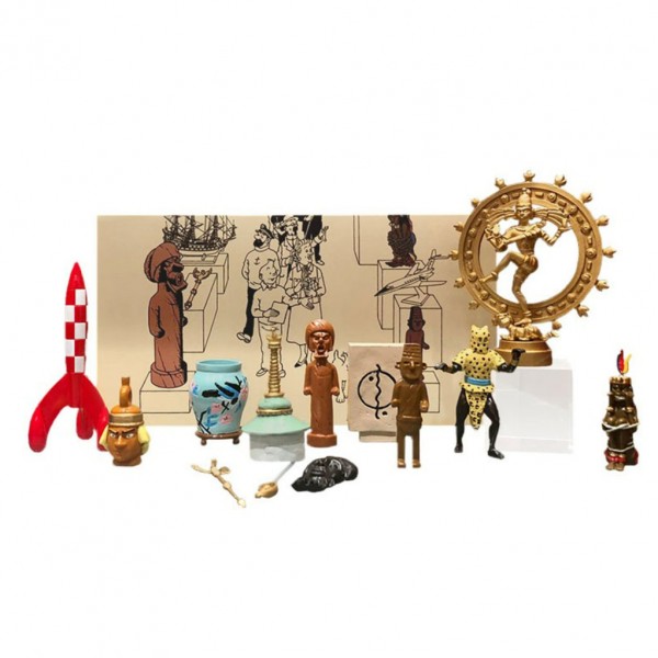 Coffret 13 figurines Musée imaginaire de Tintin
