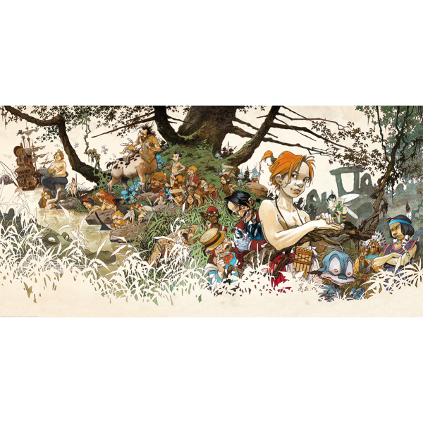 Affiche édition d'art Loisel - Peter Pan