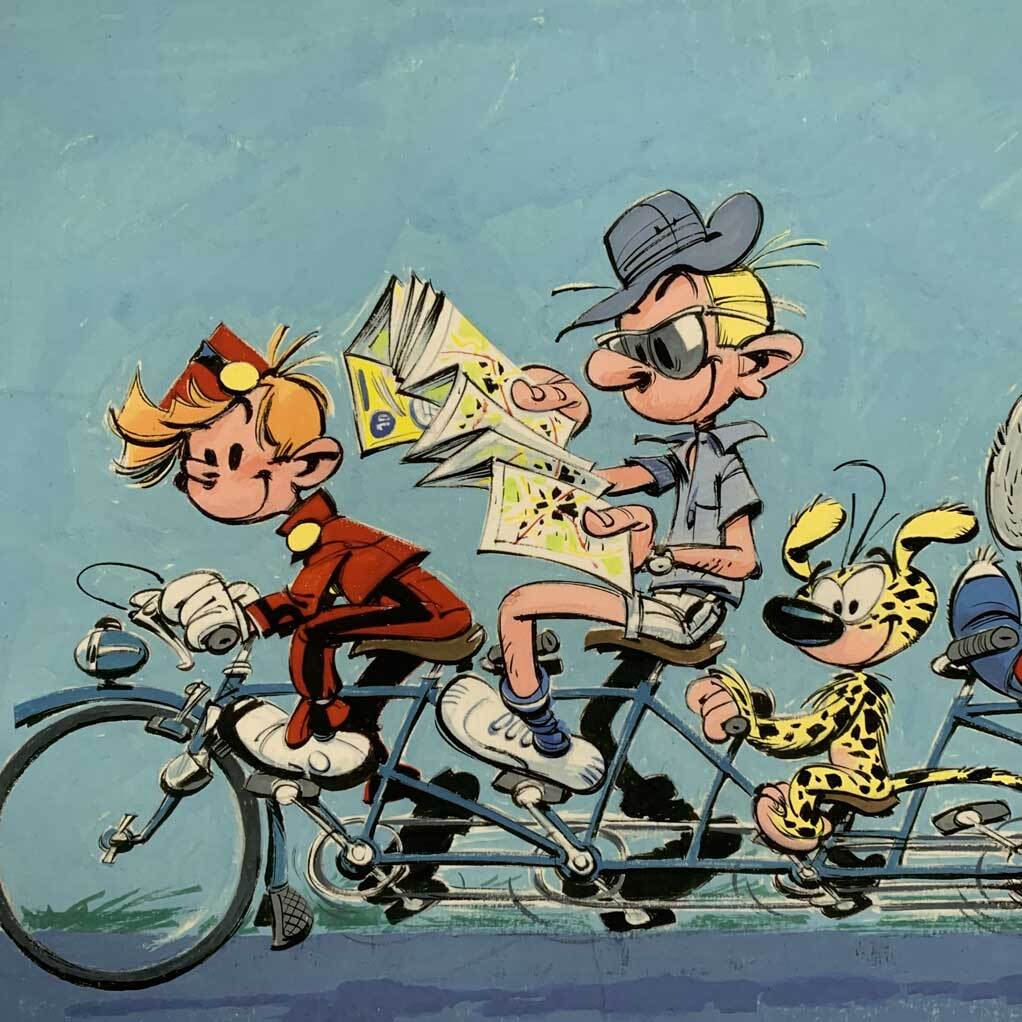 Digigraphie Journal de Spirou spécial vacances (1964) - principal