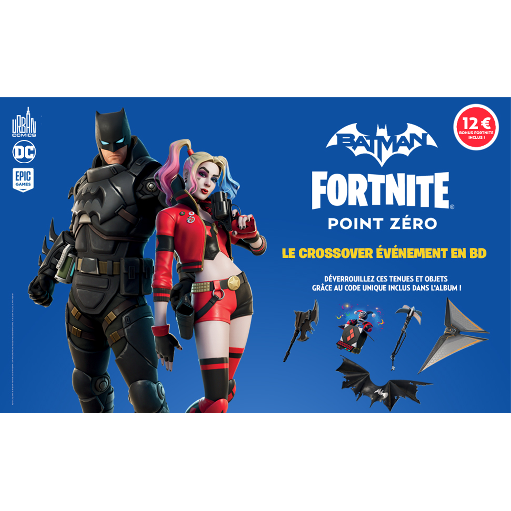 Code Batman Fortnite - Tenues et objets - principal
