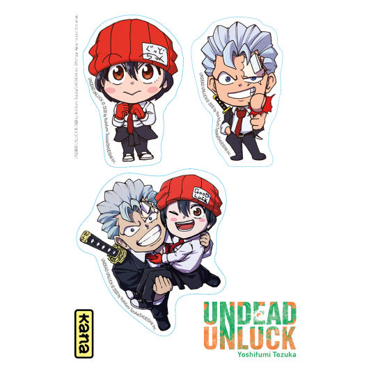 Planche de stickers Undead Unluck - principal