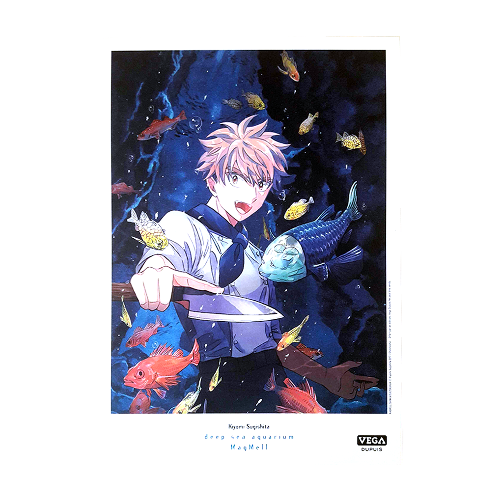 Ex-libris Deep Sea Aquarium Magmell Tome 6 - principal